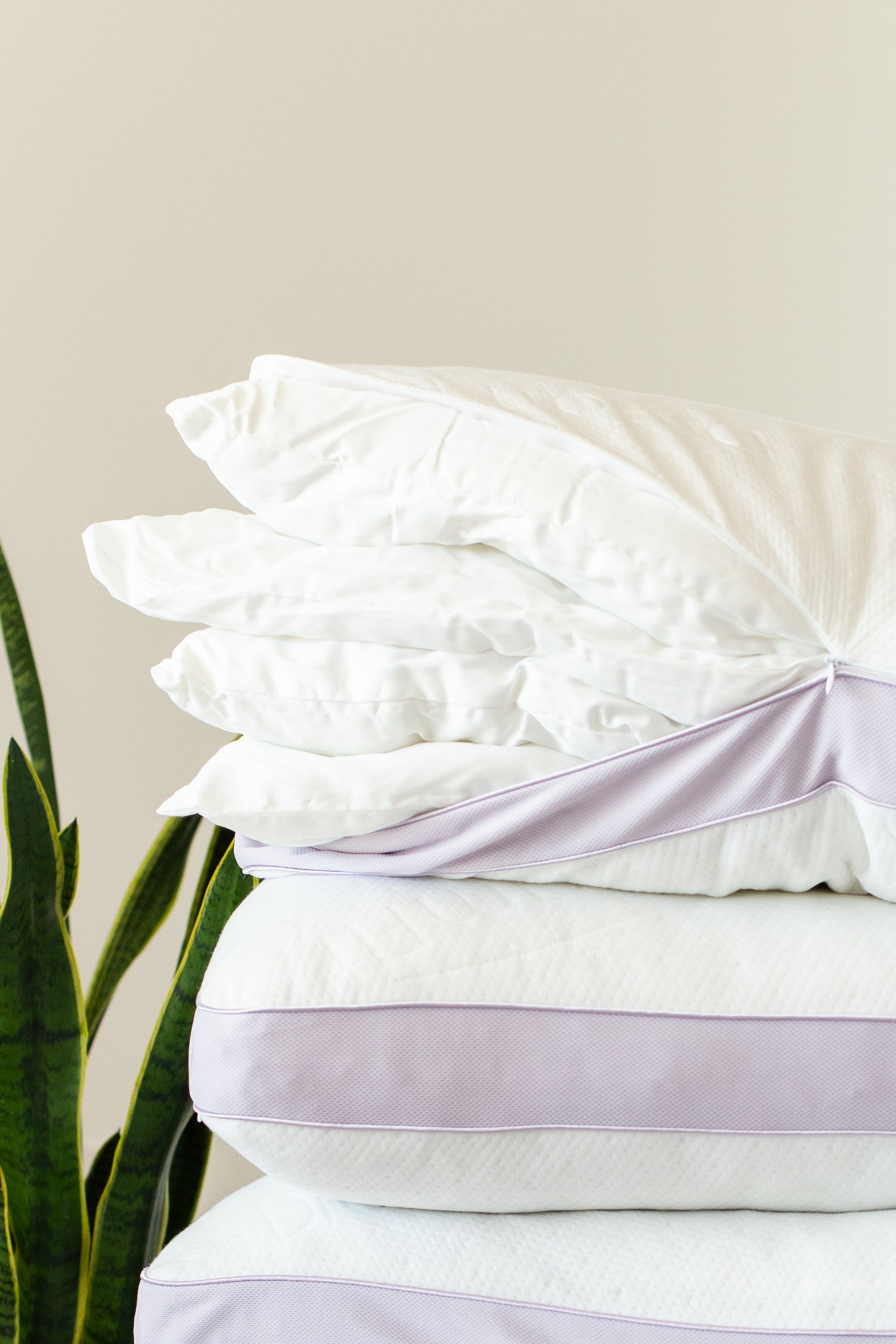 Bedding & Mattress Accessories - DreamFit Pillowcases - White